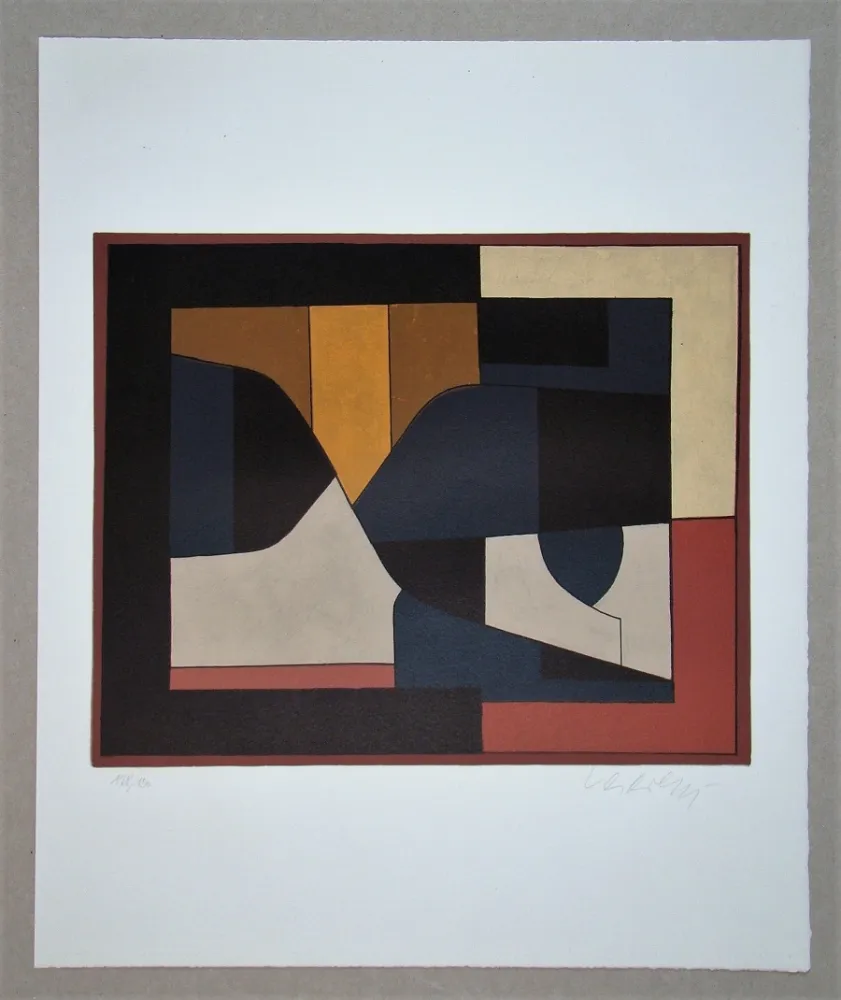 Lithografie Vasarely - Ailho