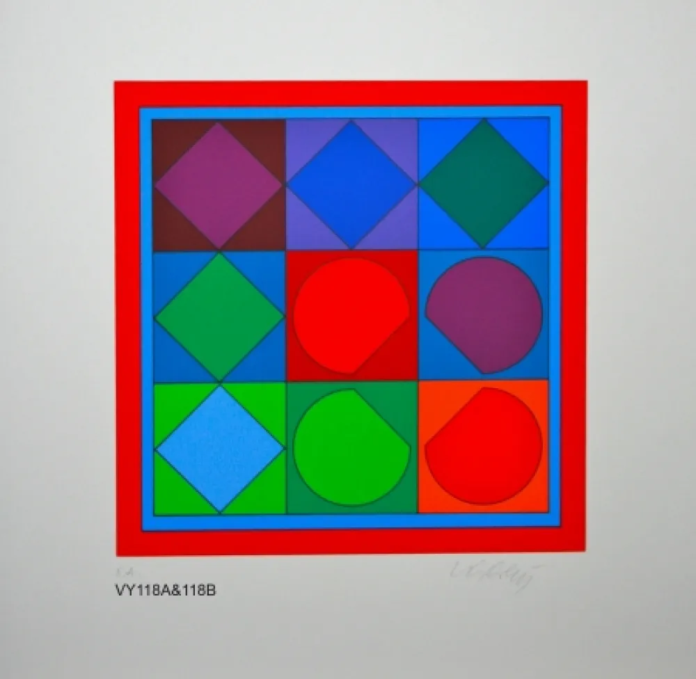 Geen Techniek Vasarely - Berryl