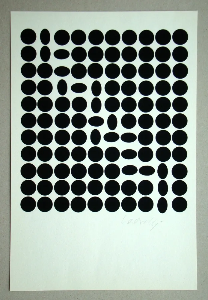 Zeefdruk Vasarely - Bételgeuse 