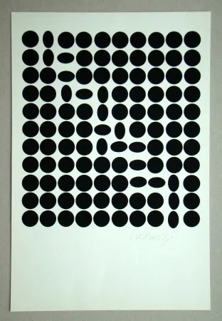 Zeefdruk Vasarely - Bételgeuse 