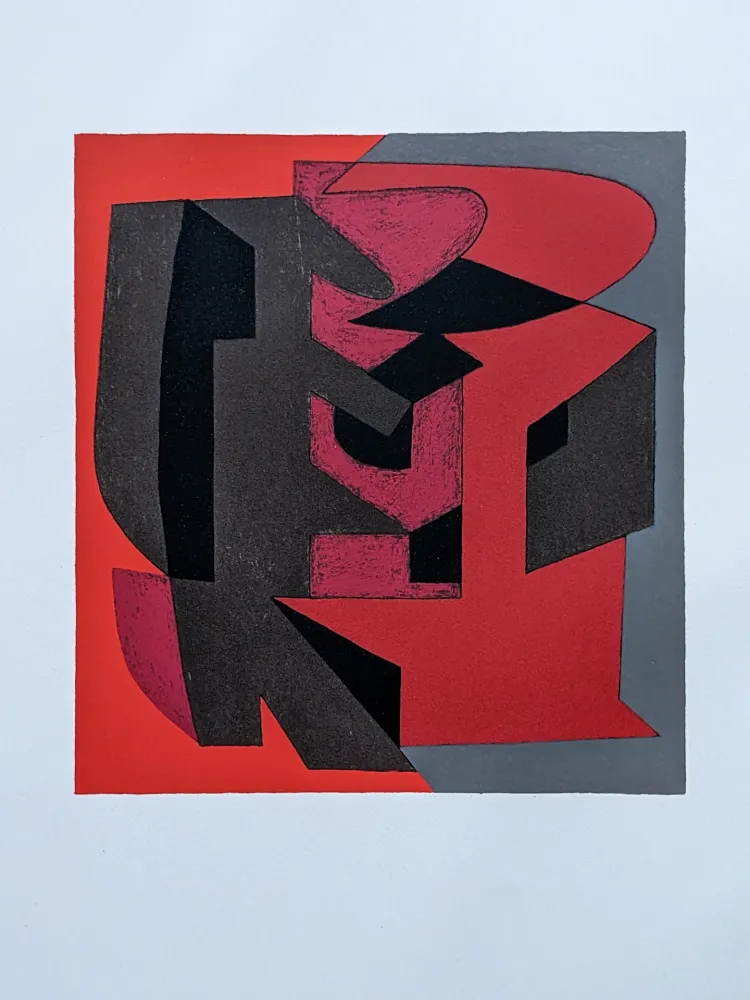 Lithografie Vasarely - Cibira /  Octal, 1972