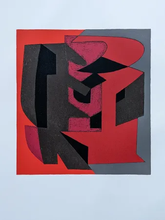 Lithografie Vasarely - Cibira /  Octal, 1972