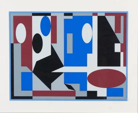 Lithografie Vasarely - Composición