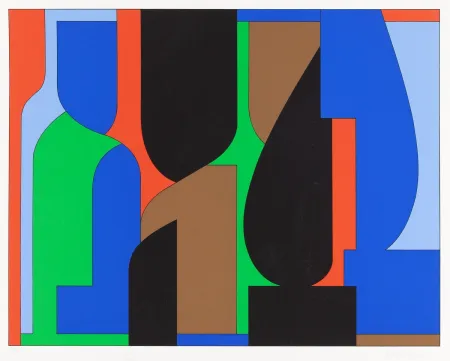 Lithografie Vasarely - Denfert