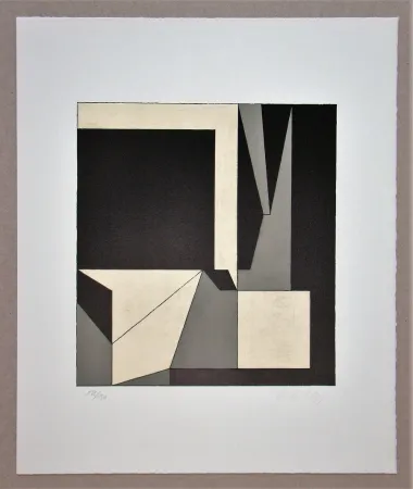Lithografie Vasarely - Elche
