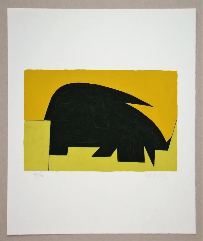 Lithografie Vasarely - Garam