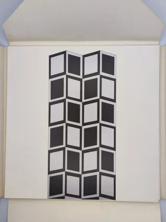Zeefdruk Vasarely - Honisch, Dieter. Formen der Farbe. 