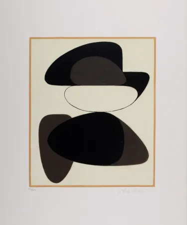 Lithografie Vasarely - Kerisle, 1972 - Hand-signed
