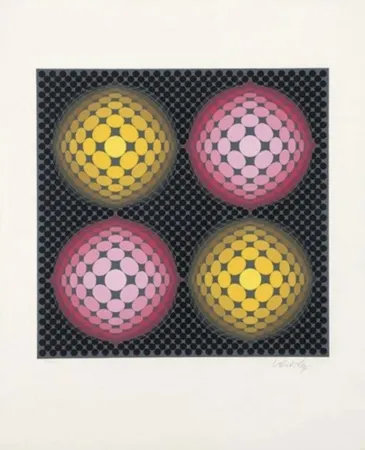 Multiple Vasarely - Metagalaxie