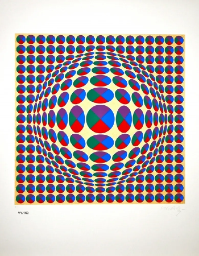 Geen Techniek Vasarely - Neptume 2