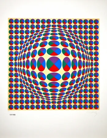 Geen Techniek Vasarely - Neptume 2