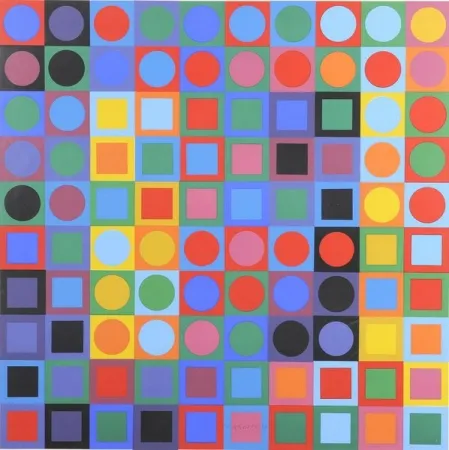 Geen Techniek Vasarely - Planetory Folklore Participation 