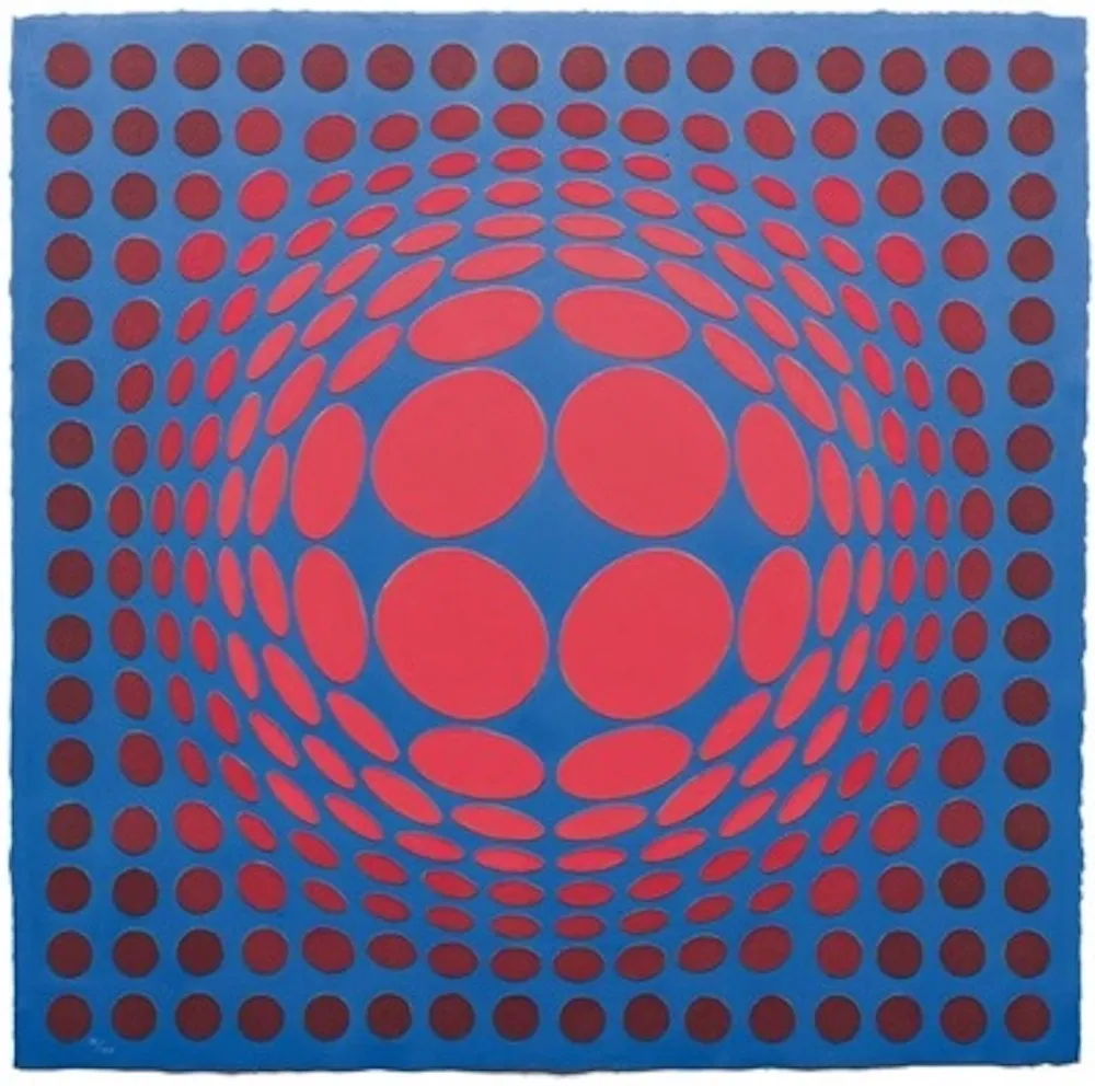 Geen Techniek Vasarely - Sinlag II