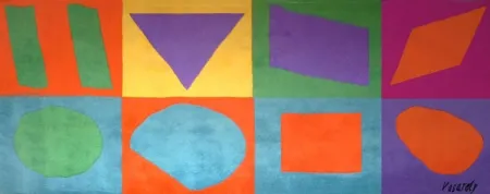 Geen Techniek Vasarely - Tridim - S