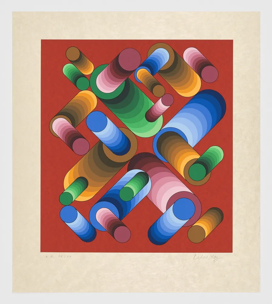 Lithografie Vasarely - Untitled