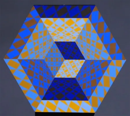 Geen Techniek Vasarely - Untitled