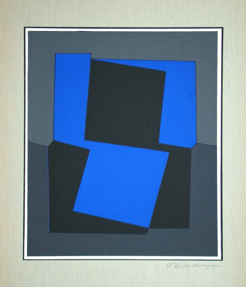Zeefdruk Vasarely - Zara I.