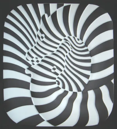 Keramiek Vasarely - Zebra Ceramique
