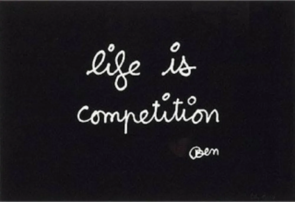 Lithografie Vautier - Composition