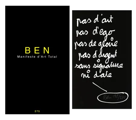 Geïllustreerd Boek Vautier - L'art en écrit