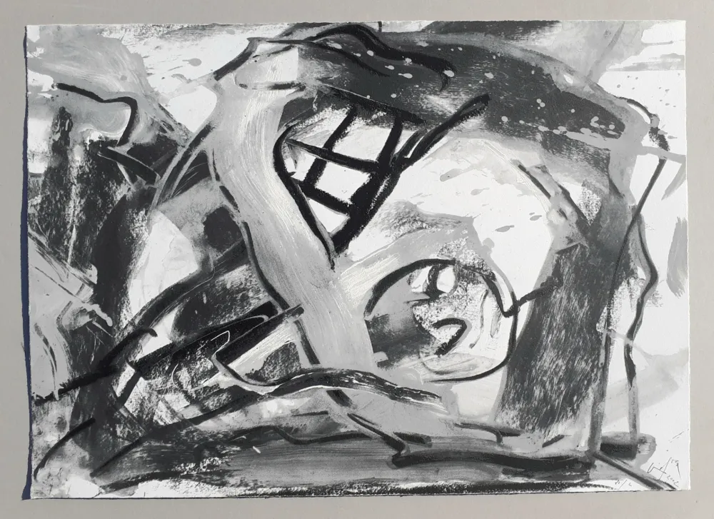 Zeefdruk Vedova - Composizione