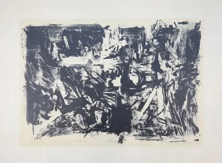 Lithografie Vedova - Dal ciclo della protesta - n. 9