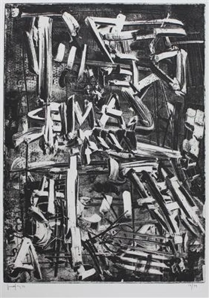 Ets En Aquatint Vedova - Diario 1/3