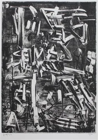 Ets En Aquatint Vedova - Diario 1/3