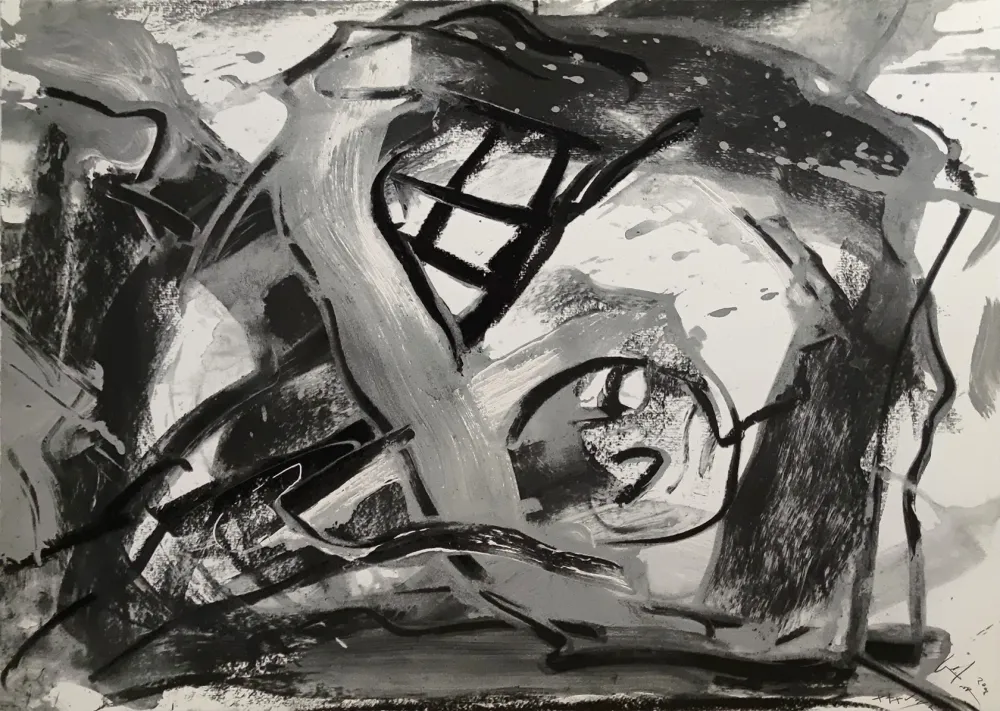 Zeefdruk Vedova - Federico Garcia Lorca