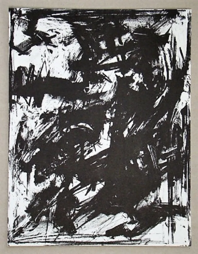 Lithografie Vedova - Intolleranza 1960