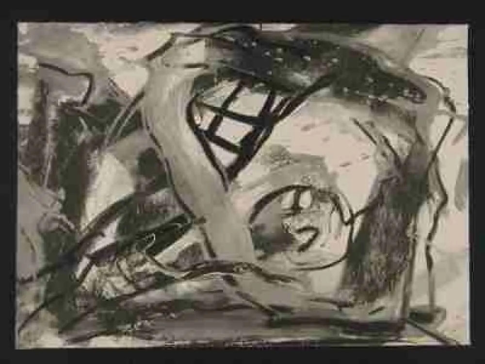 Zeefdruk Vedova - Sans titre