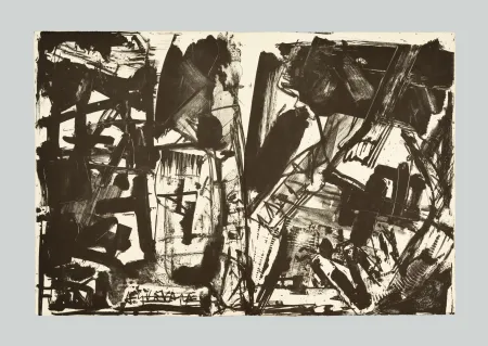 Lithografie Vedova - Scontro di situazioni