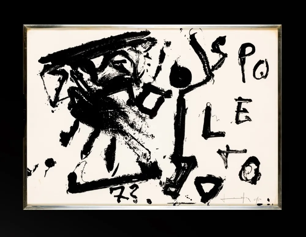 Lithografie Vedova - Spoleto 73