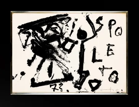 Lithografie Vedova - Spoleto 73