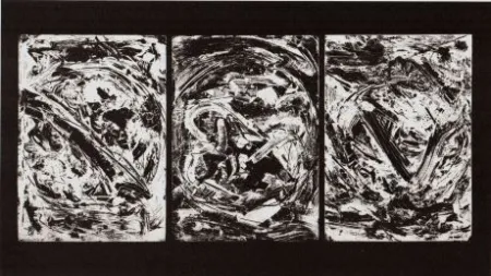 Aquatint Vedova - Trittico Oltre