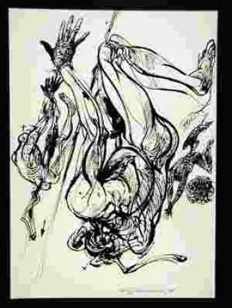 Zeefdruk Velickovic - Sans titre