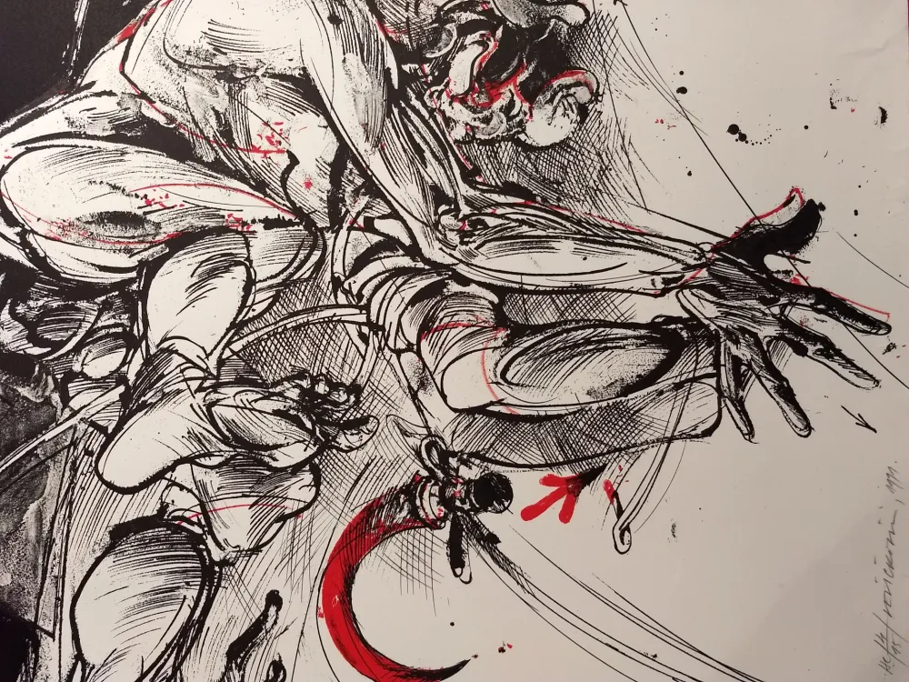 Lithografie Velickovic - Unknown