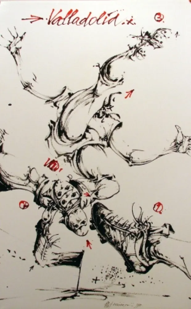 Lithografie Velickovic - Valladolid