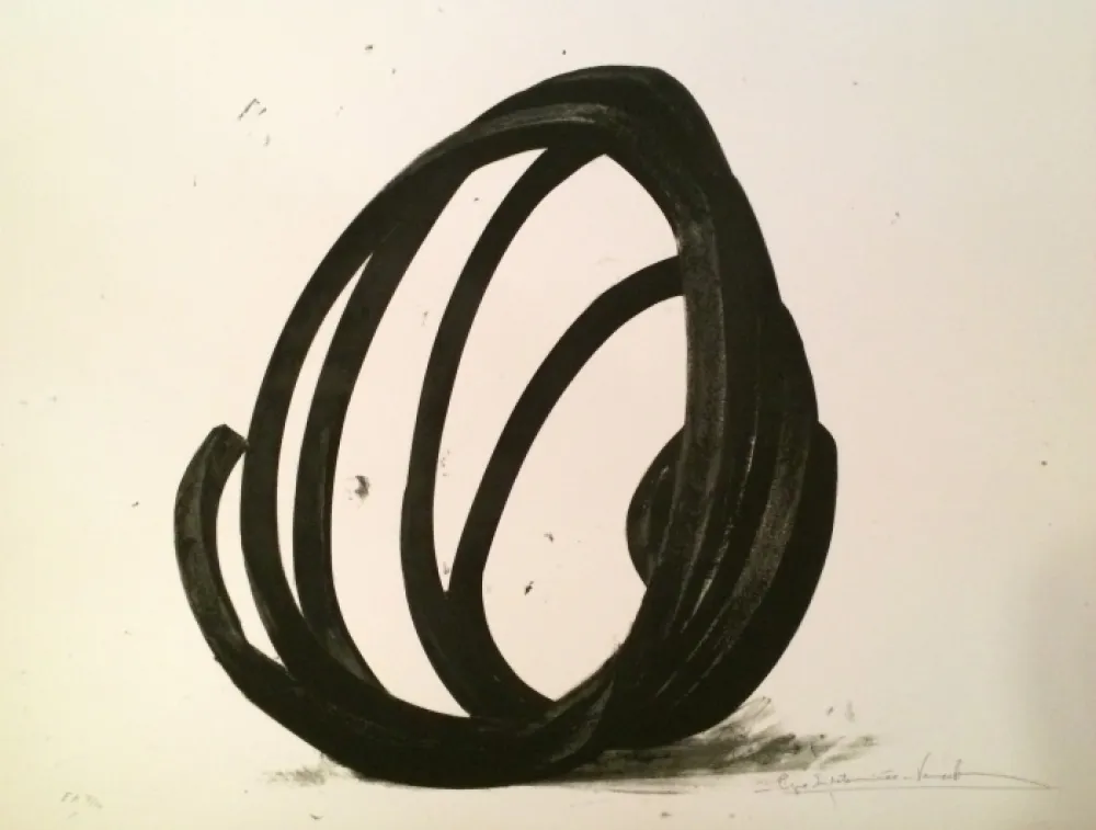 Zeefdruk Venet - Undetermined Line