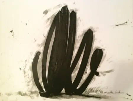 Zeefdruk Venet - Undetermined Line