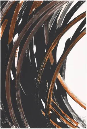 Zeefdruk Venet - Untitled V (Arcs)