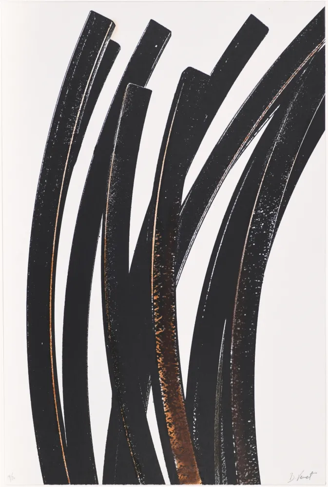 Zeefdruk Venet - Untitled VII (Arcs)