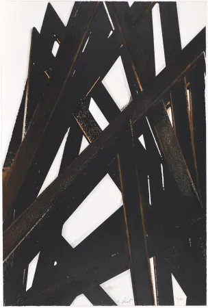Zeefdruk Venet - Untitled VIII (Angles)
