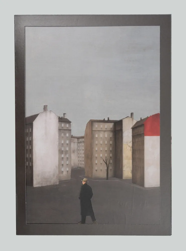 Zeefdruk Ventura - L'uomo che guarda