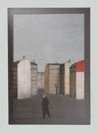 Zeefdruk Ventura - L'uomo che guarda