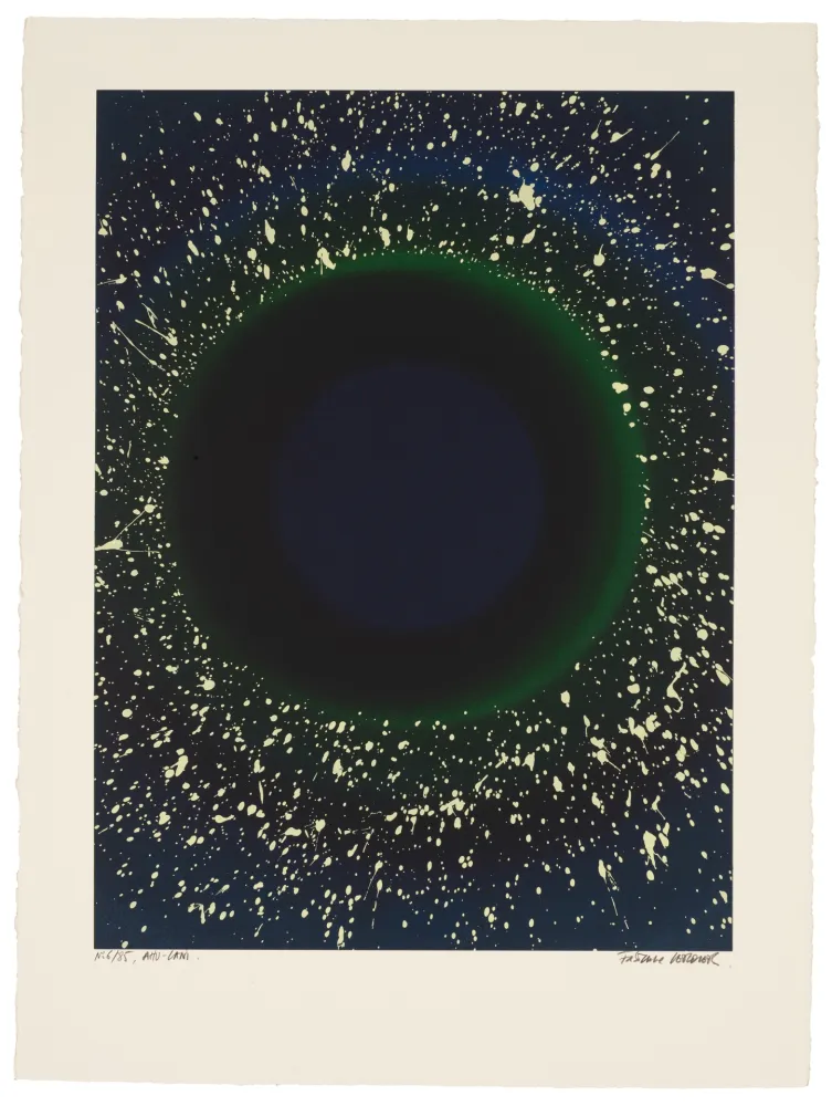 Zeefdruk Verdier - Ahu-Lani