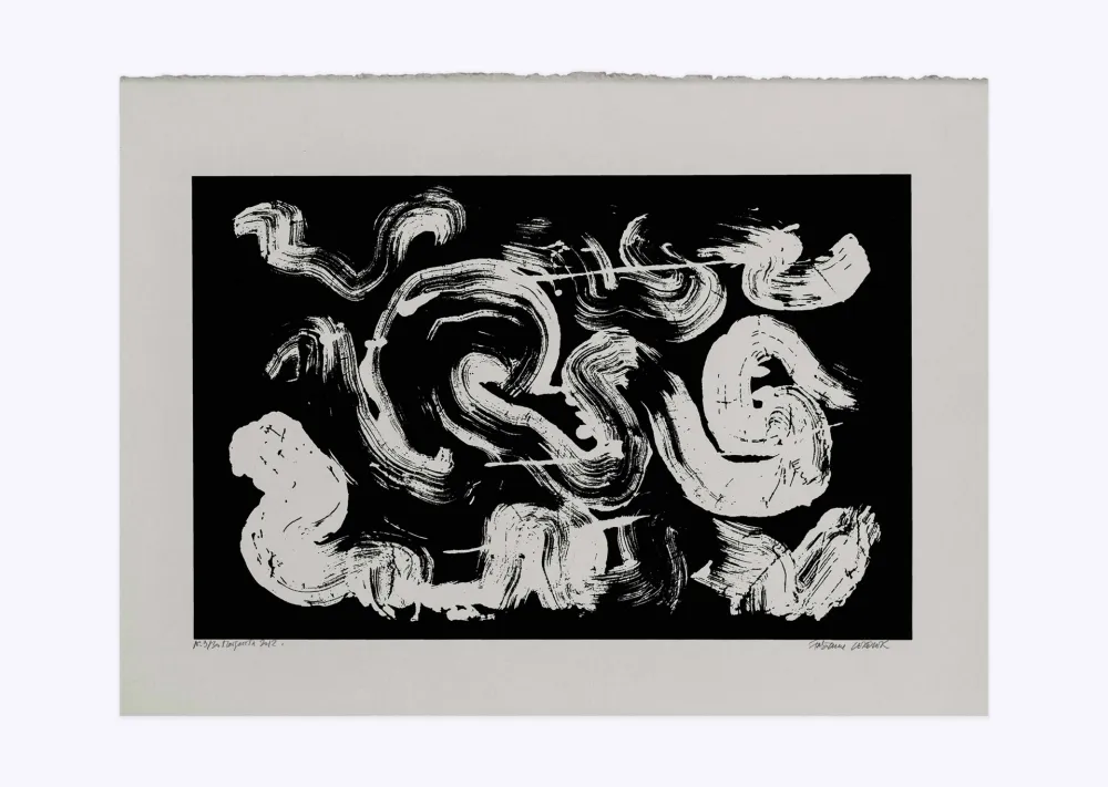 Zeefdruk Verdier - Etude de la coiffe de Margareta ou la pensée labyrinthique