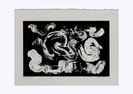 Zeefdruk Verdier - Etude de la coiffe de Margareta ou la pensée labyrinthique