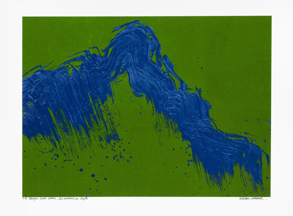 Zeefdruk Verdier - Montagne Sainte-Victoire, des Venturiers au Cengle