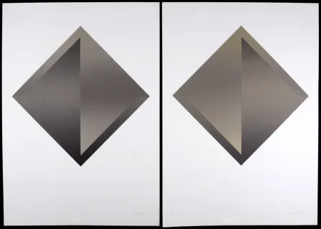 Zeefdruk Verheyen - Le Pic du Midi, 1980 - Hand-signed